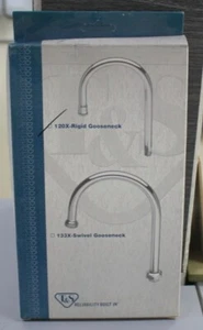 T&S Brass T120X Rigid Gooseneck, 5-1/2 Spread, 10-1/4 Height, 5-5/16 Clearance - Picture 1 of 2