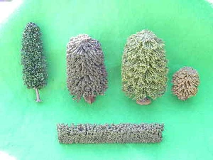 WARHAMMER, WARGAMES TERRAIN , TREES & HEDGEROW, MULTI-LISTING - Picture 1 of 6