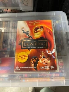 The Lion King 1994 Special Edition DVD Movie Animated Family Film Disney PAL 4 - Picture 1 of 1