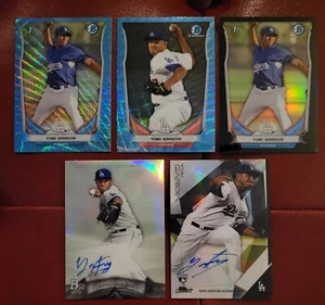 2014 Bowman Chrome Black /99 Platinum TOPPS Finest Yimi Garcia Auto Lot - Picture 1 of 2