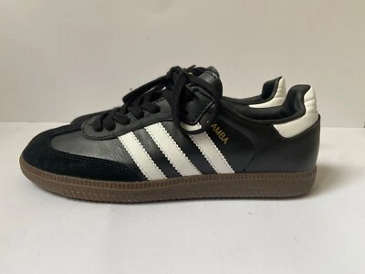 Adidas Samba OG Originals B75807 UK Unisex Shoes Trainers US 4-10 Black White