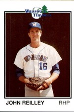 1989 Wausau Timbers Grand Slam #5 John Reilley Westlake Village California Card