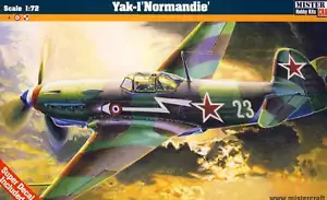 MC - Yakovlev Yak-1M Normandía soviético cazador cazador kit modelo 1:72 kit - Imagen 1 de 2