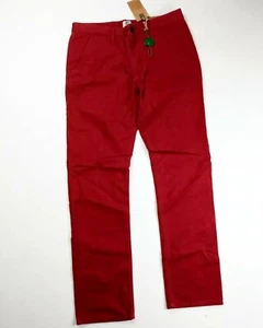 Pantalones Timberland 100% Auténticos Talla 32 Rojo Estrella  - Imagen 1 de 8
