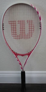 Wilson Triumph Adult Tennis Racquet Oversized Head Grip 4 1/4 Pink - Picture 1 of 17