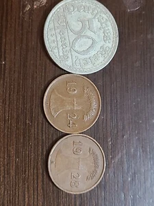 1920's German Pfennig Coin Lot - Pre-WWII & Historic! - Picture 1 of 2