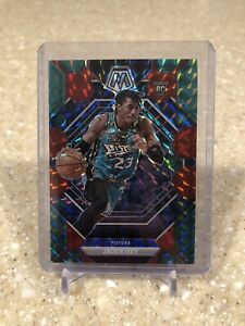 2022-23 Panini Mosaic Jaden Ivey Rookie RC Choice Red & Green Prizm #216 Pistons