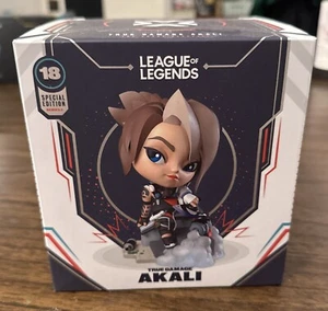 Authentic LEAGUE OF LEGENDS Series 3 Figures TRUE DAMAGE AKALI Figure NEW SEALED - Picture 1 of 5