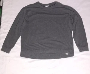 Orvis Cozy Sweater Womens Size  Medium Gray Long Sleeve Outdoor Pullover - Picture 1 of 8