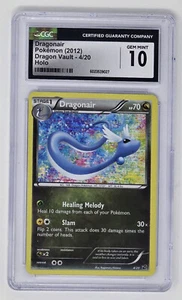 Dragonair Holo Raro (4/20) CGC 10 (2012) Pokemon Blanco y Negro: Bóveda de Dragón - Imagen 1 de 2
