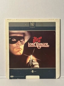 The Legend of the Lone Ranger - 1981 CED 20th Century FOX Video VideoDisc - Picture 1 of 2