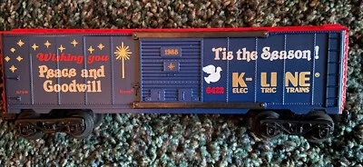 K-Line 6422 'Tis the Season' Boxcar O Gauge 1988 New - Image 1 of 3