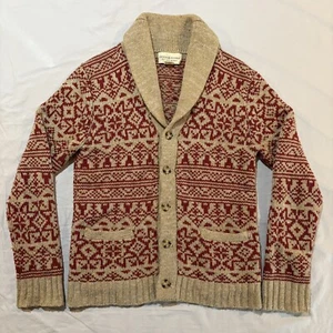 Vintage Ralph Lauren Denim Supply Shawl Cardigan Pullover Gr. S Navajo Azteken Wolle - Bild 1 von 16