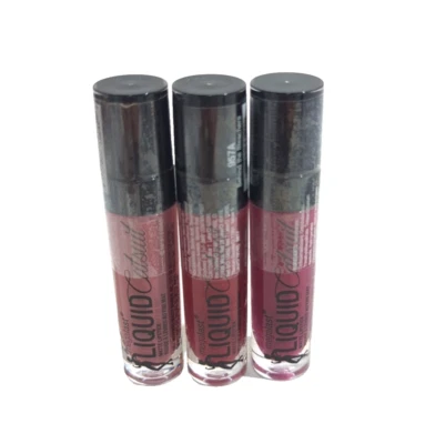 (3) Wet n Wild Megalast Catsuit Matte Lipstick Bundle, Color #957A, #926B, #924B - Image 1 of 2