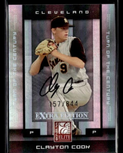 2008 Elite Extra Signature Turn of the Century #22 Clayton Cook /844 - Picture 1 of 2