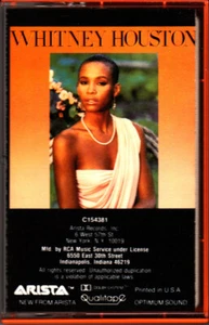 Whitney Houston by Whitney Houston (Cassette, Jul-1985, Arista) - Picture 1 of 7