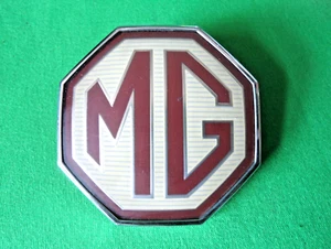 Vintage 1990s/00s Genuine MG MGF Car Boot Badge Emblem Logo 58mm x58mm DAB101360 - Picture 1 of 3