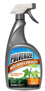 PULVERIZE Weed, Brush & Vine Killer, Kid & Pet Safe - 32 oz. - Picture 1 of 6