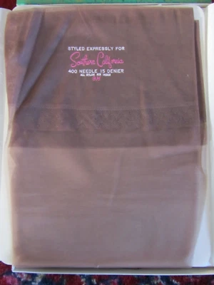 ¡NUEVO! Nuevo stock antiguo SOUTHERN CALIFORNIA NYLONS 2 pares Foto 1 de 2