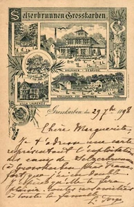 Karben / Grosskarben, Vorläufer AK, 1898 - Picture 1 of 2