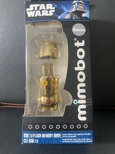 Star Wars Mimobot C-3PO 4GB USB Flash Drive NEW - Picture 1 of 3