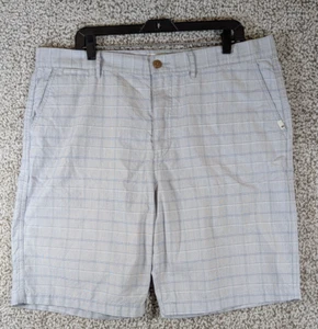 Quiksilver Bermuda Shorts Men's Size 38 Blue Gray Casual Golf Hike Outdoors - Picture 1 of 13