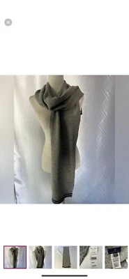 全新 Brooks Brothers 男式羊羔毛围巾 — 第 1/4 张图片