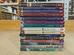 Lot of 15 books by Kathryn Lasky Guardian of Ga'hoole #1-3, 7, 9-10 and More - Picture 1 of 10