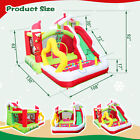 Inflatable Bounce House Kids Slide Jumping Castle With Ball Pit & Dart Boards Us