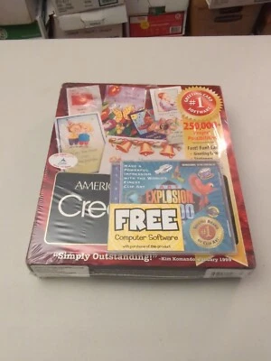 American Greetings CreataCard Plus 4 CD Rom VTG - Image 1 of 4