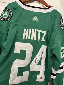 Roope Hintz Signed Dallas Stars Jersey Beckett BAS COA Autograph - Picture 1 of 5