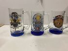Lot Of 3 HardRock Oktoberfest Glass mugs!! (2013/14/15)