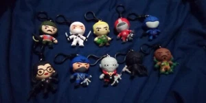 Monogramm Figur Taschenclips: G.I. Joe - 10er Set -- fast komplett -- Cobra - Bild 1 von 1
