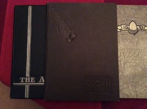 Vintage Jahrbücher California Alameda High School The Acorn 1932-34 Lot Art Deco - Bild 1 von 12