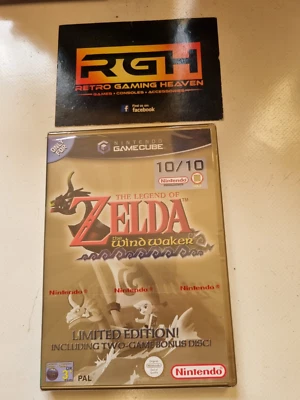 ZELDA WIND WAKER LIMITED EDITION NINTENDO GAMECUBE GAME FACTORY SEALED NEW UK - Image 1 of 4