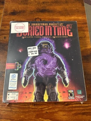 THE JOURNEYMAN PROJECT 2: BURIED IN TIME Computer Game PC CD-ROM BIG BOX 1995 - Image 1 of 2