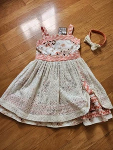 NWT Cottage Core Matilda Jane Happy & Free Floral Dress (SZ 6, fits 6/7 Best) - Picture 1 of 6