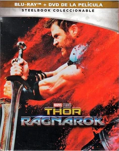 Thor Ragnarok Special Edition SteelBook On Blu-Ray Movie Very Good - Imagen 1 de 3