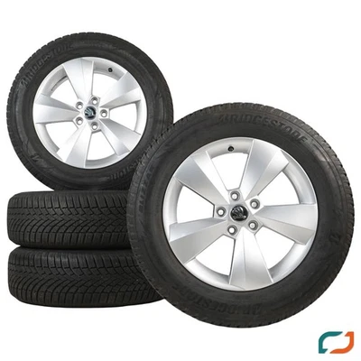 Original Skoda KODIAQ NS6 Winterräder Winterreifen 565601025AA 215/65 R17 99H - Bild 1 von 4