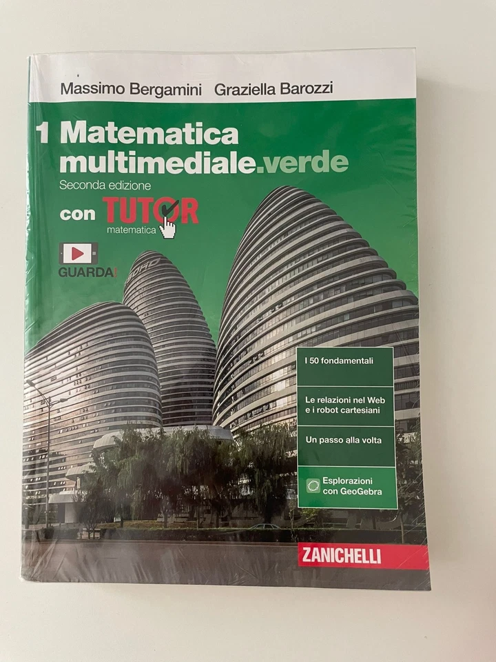 Matematica Multimediale Verde 1 - Volume UNO - Zanichelli - ISBN 9788808353160 - Immagine 1 di 1
