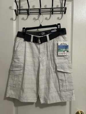 Company Eighty One Mens Cargo Shorts Size 30 NWT Light Grey - Image 1 of 4