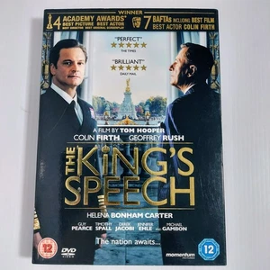 The King’s Speech DVD 2011 Drama Historical Film Colin Firth Helena Bonham Carte - Picture 1 of 9