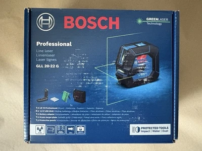 BOSCH GLL 20-22 G PROFESSIONAL Linienlaser - Neu! - Bild 1 von 2