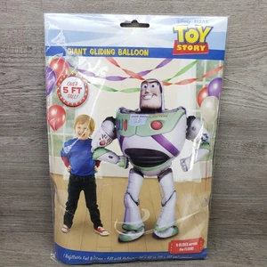 Globo Toy Story Giant Buzz Lightyear deslizante 5 pies recargable ENVÍO RÁPIDO - Imagen 1 de 3