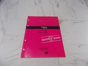 John Deere 360 Swing-Around Disk Manuale Operatore OM-A23652 anni 80 - Foto 1 di 2