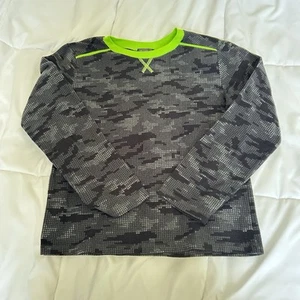 Cuddl Duds Kids Pajama Top Pjs Boys Large L (10-12) - Picture 1 of 5
