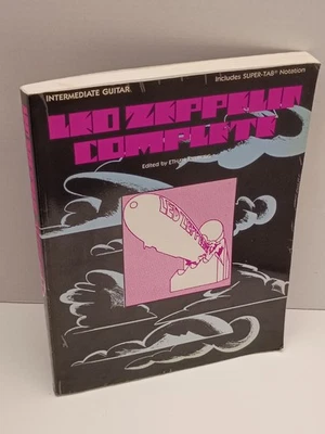Led Zeppelin Livro Completo de Guitarra Intermediária Super Tab por Ethan Neuburg - Imagem 1 de 4