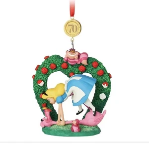 Alice im Wunderland Cheshire Cat Legacy 70th Anniv Disney Skizzenbuch Ornament - Bild 1 von 2