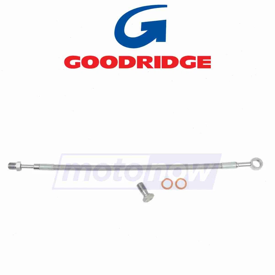 Goodridge Stainless Steel Braided Hydraulic Clutch Line Kit for 2013 Harley oo Foto 1 de 4