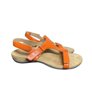 Vionic Giorgina sandali comodi donna 8 scarpe con cinturino arancione tacco orto slingback - Foto 1 di 13